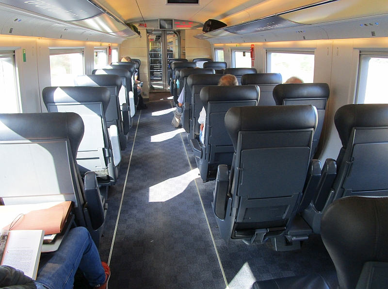 Tourista Plus-Klasse im AVE / Velaro E