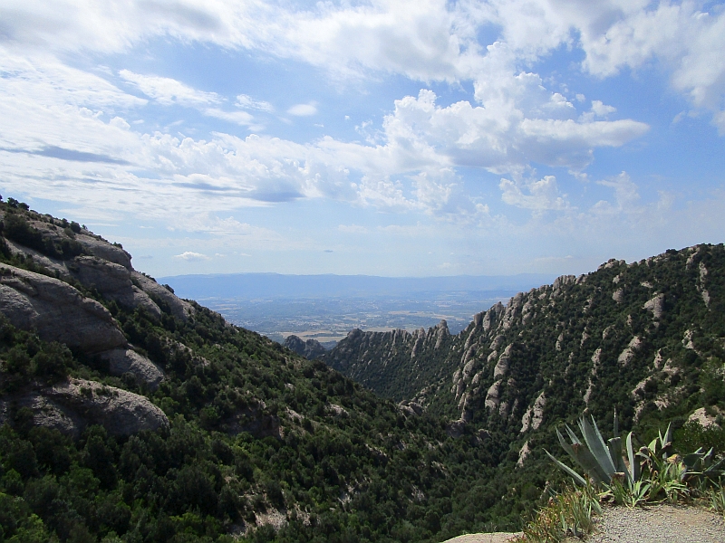 Gebirgslandschaft des Montserrat