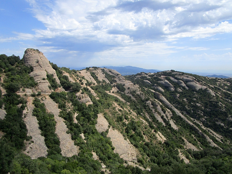 Wanderweg am Montserrat