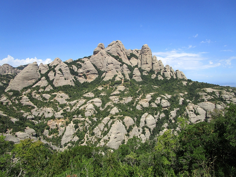 Felsformation Serra del penitent