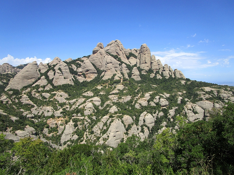 Felsformation Serra del penitent