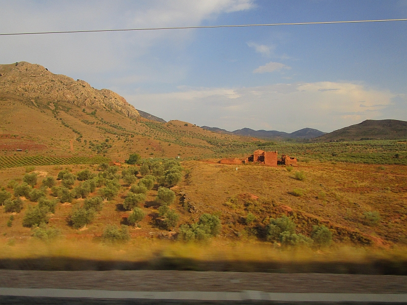 Fahrt durch das Iberische Gebirge