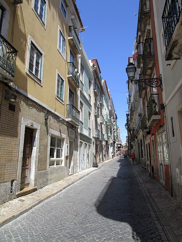 Oberstadt (Bairro Alto) von Lissabon