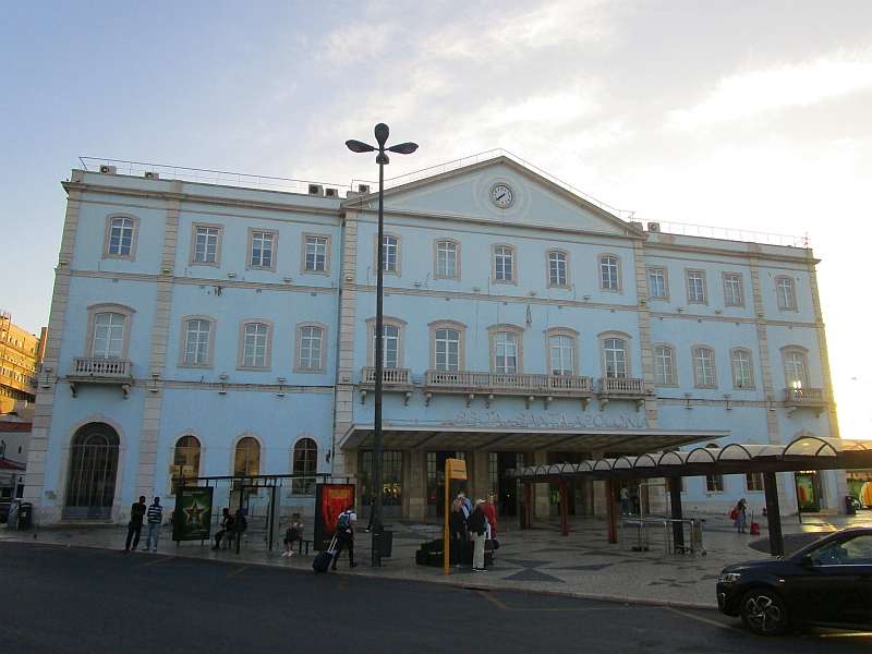 Bahnhof Santa Apolónia Lissabon