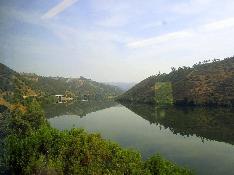 Fahrt durch das Tal des Tejo