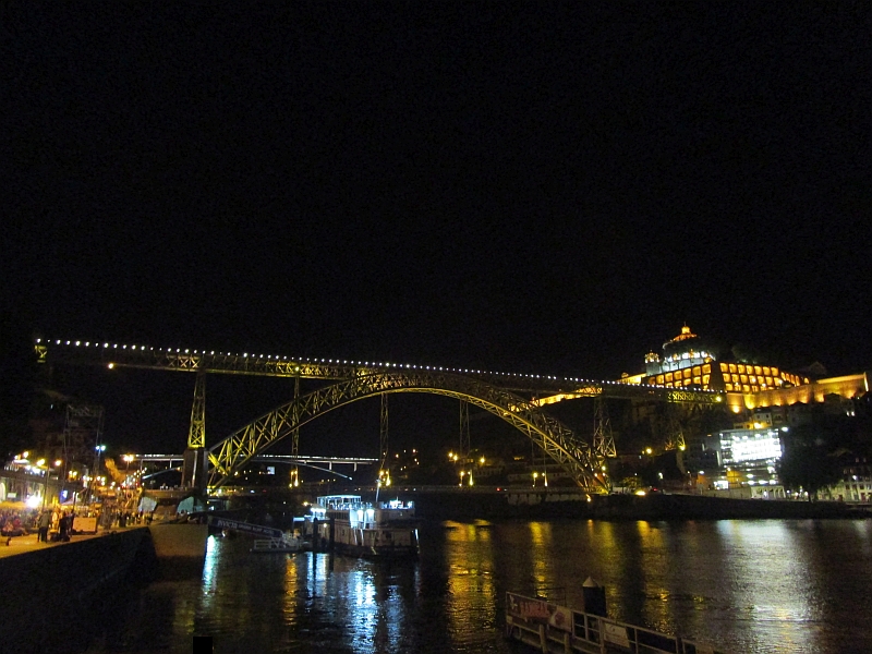 Brücke Ponte Dom Luís I in Porto