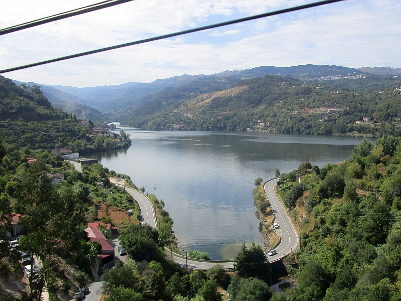 Douro am Carapatelo-Staudamm