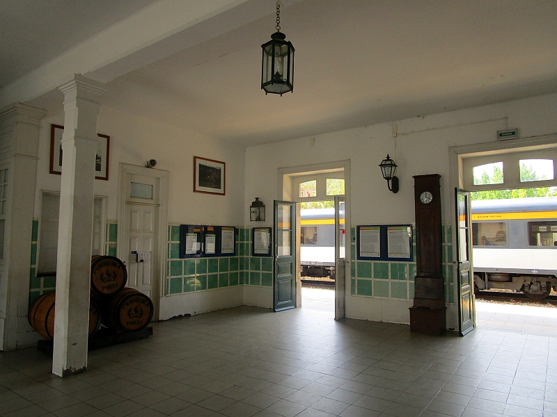 Empfangshalle Bahnhof Pinhão
