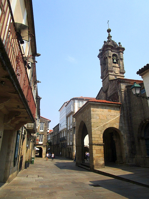 Spaziergang durch Santiago de Compostela