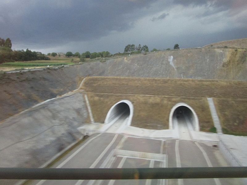 Baustelle der Hochgeschwindigkeitstrasse