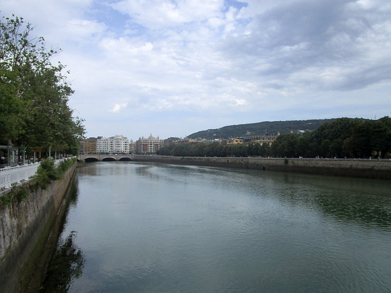 Fluss Urumea in Donostia-San Sebastián