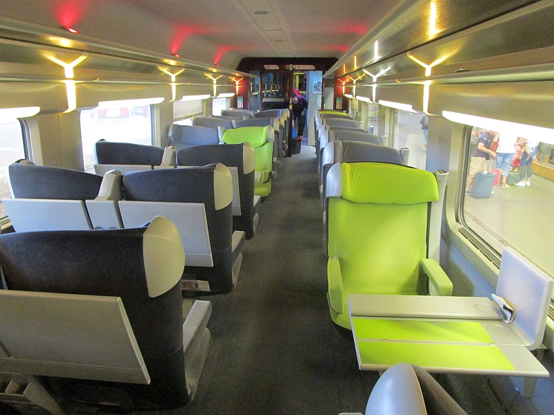 Erste Klasse im TGV Réseau