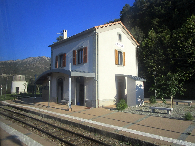 Bahnhof von Vivario