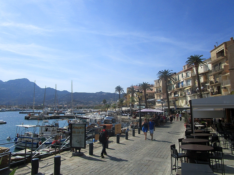 Hafenpromenade von Calvi