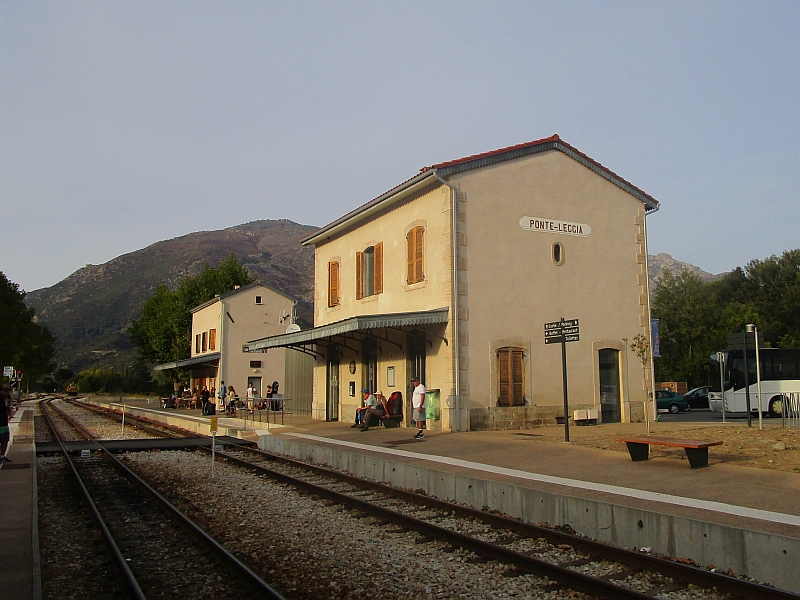 Bahnhof von Ponte Leccia