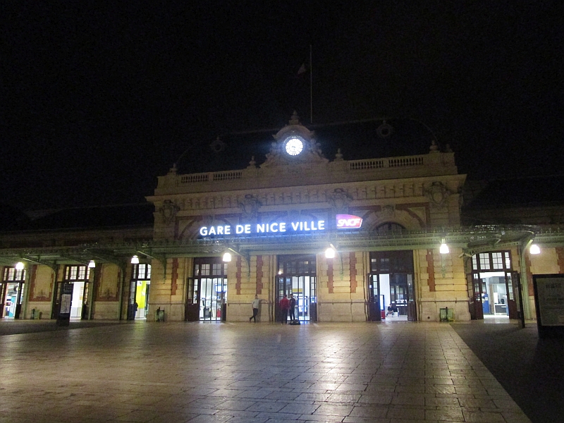 Bahnhof Nizza / Gare de Nice-Ville
