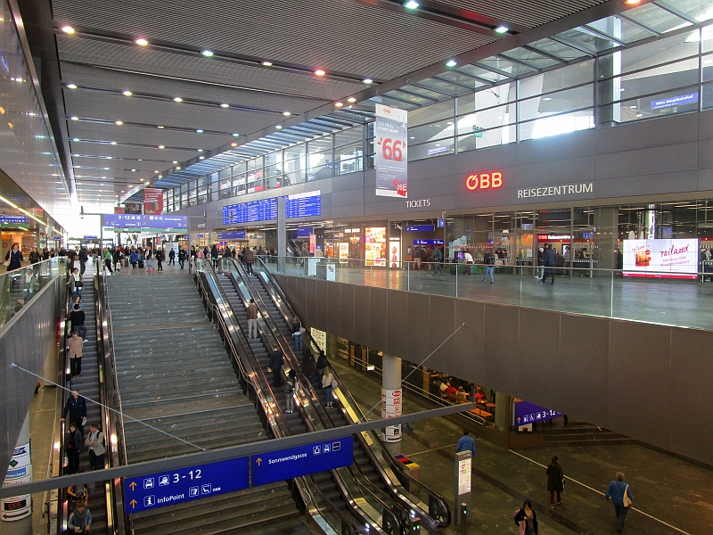 Innenbild Wiener Hauptbahnhof