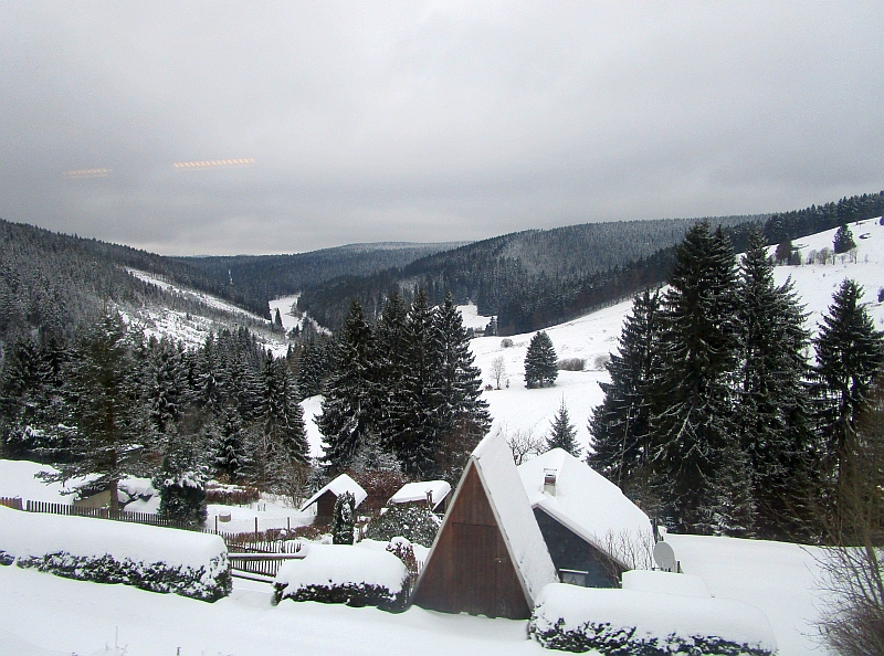Winter im Thüringer Schiefergebirge