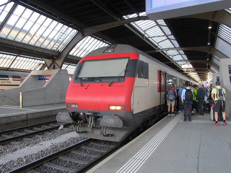 InterRegio nach Konstanz im Hauptbahnhof Zürich