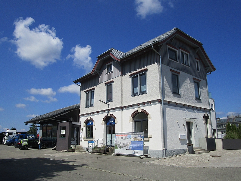 Ehemaliges Bahnhofsgebäude von Bad Wurzach