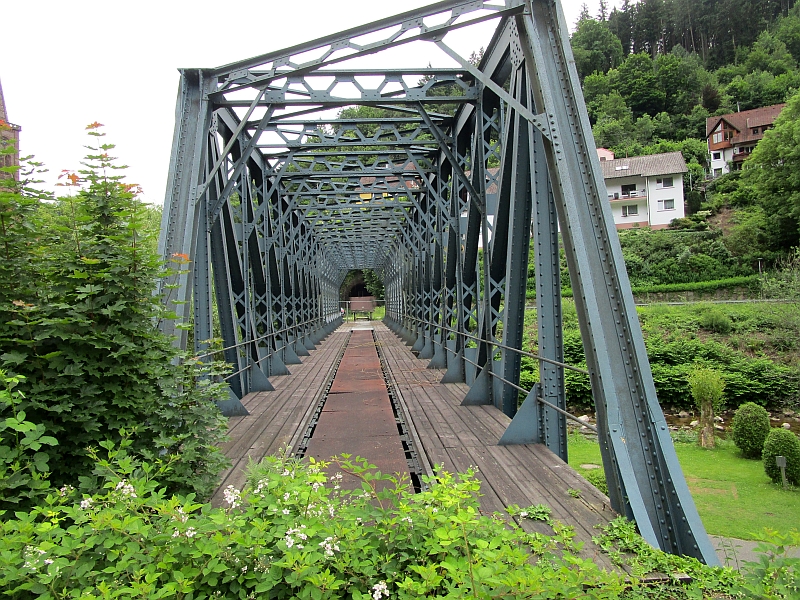 Obere Bahnhofsbrücke in Schiltach