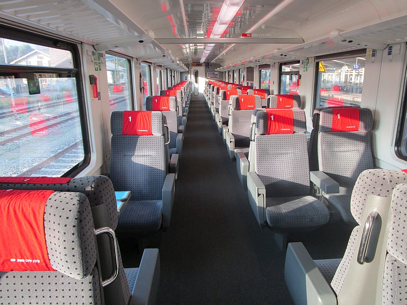 Eurocity-Wagen der SBB im IR Konstanz-Zürich
