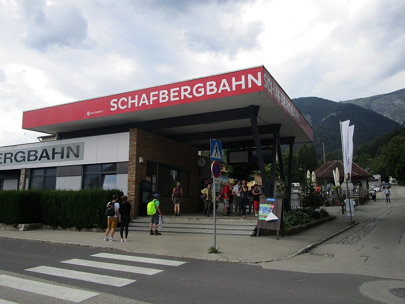 Talstation der Schafbergbahn