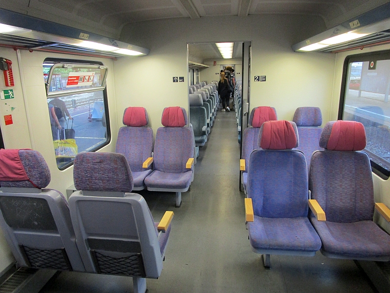 Innenbild Dieseltriebzug Baureihe 628