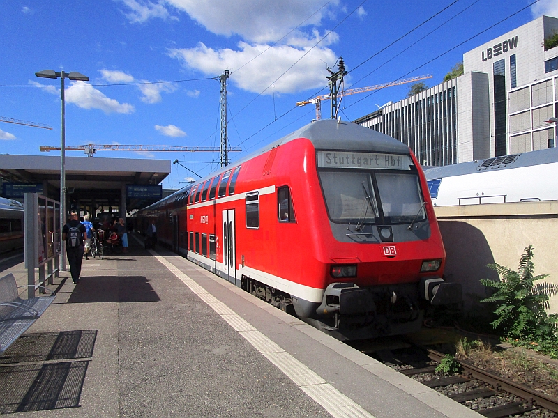 Regionalexpress von Stuttgart nach Würzburg