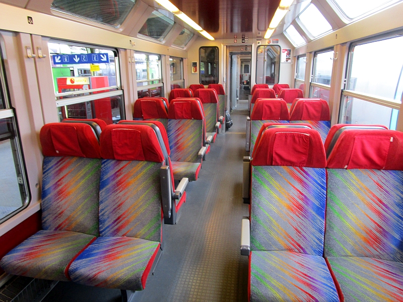 Innenbild Schmalspur-Triebzug Reihe Z 800