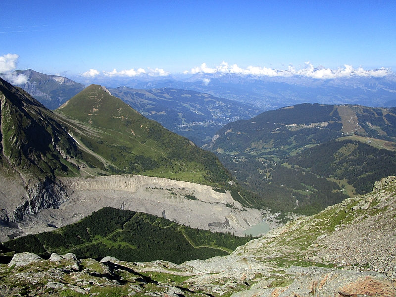 Panoramablick vom Nid d'Aigle
