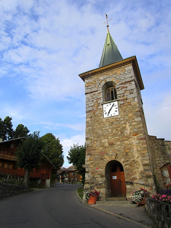 Kirche Saint-Nicolas in Leysin