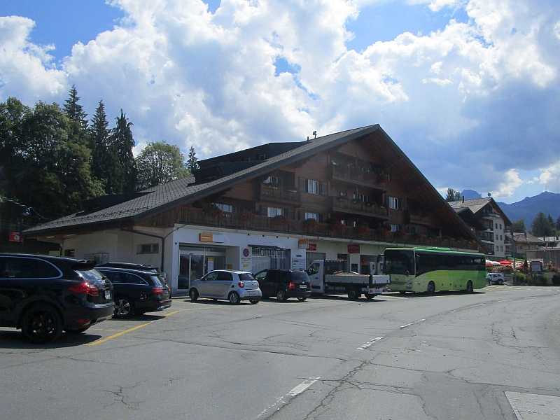 Bahnhofsgebäude von Villars-sur-Ollon