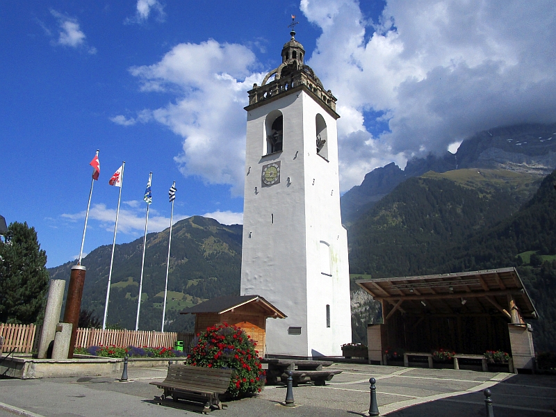 Glockenturm von Champéry