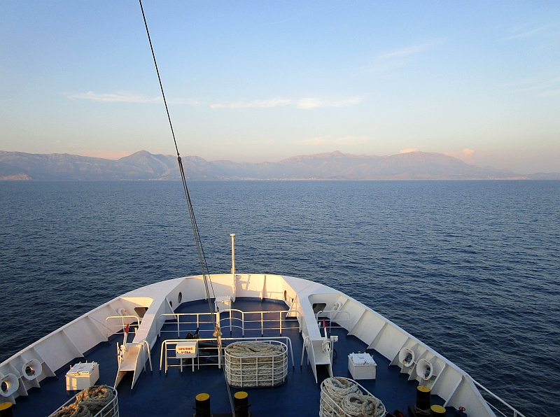 Fahrt zur Küste von Montenegro
