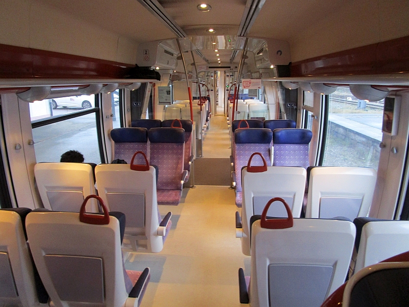 Innenbild Elektrotriebzug der Reihe SNCF Z 27500