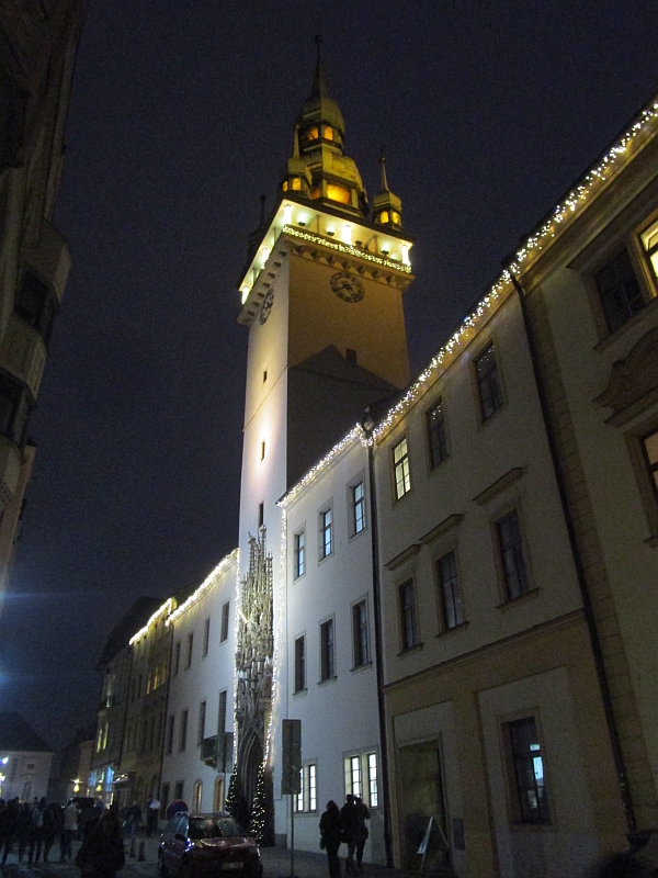 Turm des Alten Rathauses Brünn
