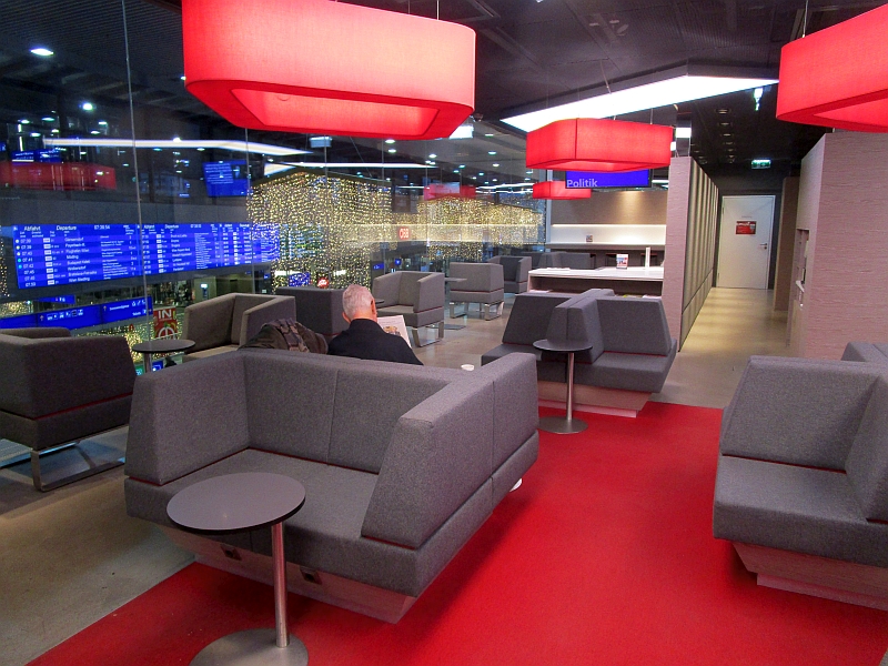ÖBB Lounge im Hauptbahnhof Wien
