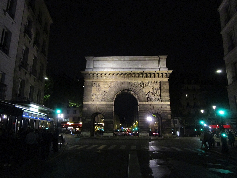 Porte Saint-Martin in Paris