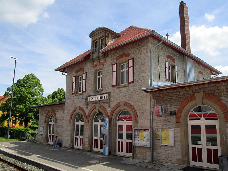 Bahnhof Schrozberg