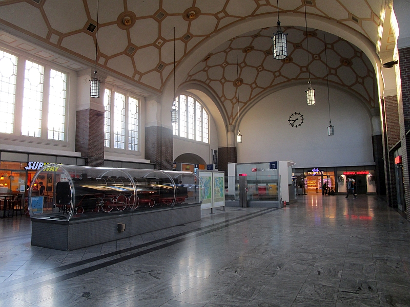Empfangshalle Hauptbahnhof Darmstadt