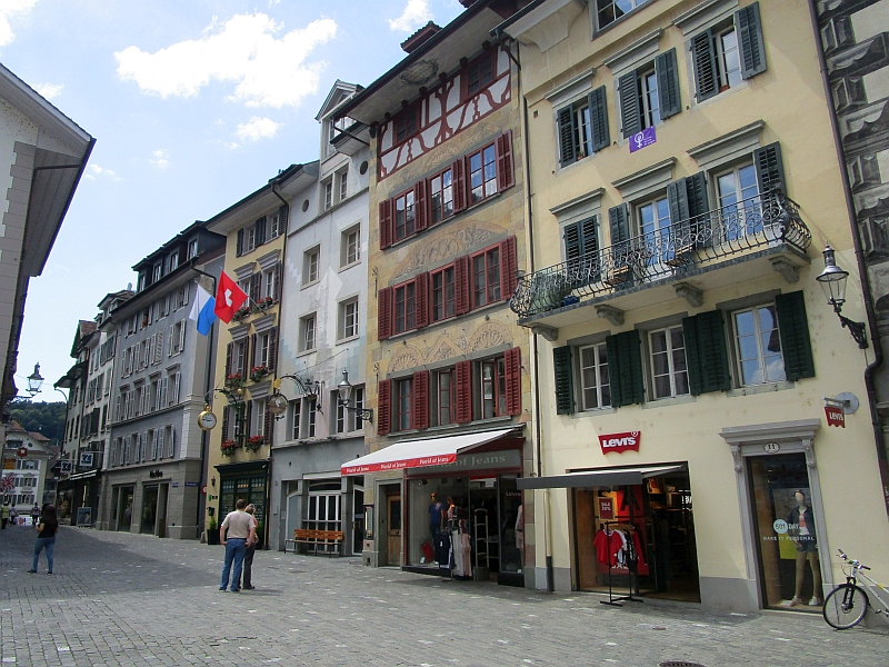 Spaziergang durch die Altstadt von Luzern