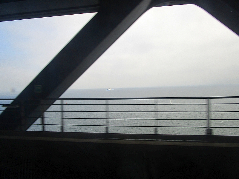 Fahrt über die Örsesundbrücke