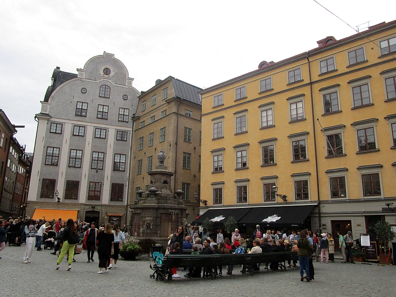Stortorget in der Altstadt von Stockholm