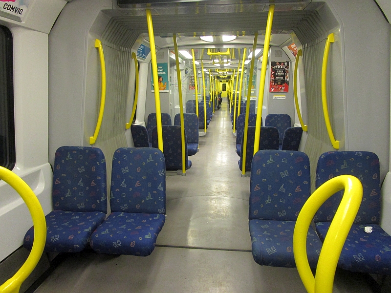 Innenbild der U-Bahn