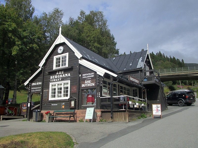 Talstation der Bergbana von Åre