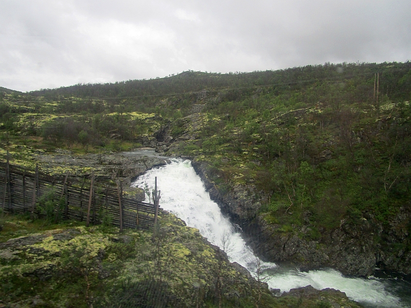Wasserfall im Dovrefjell