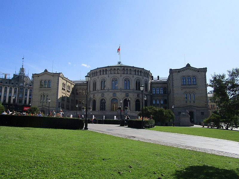 Parlamentsgebäude (Stortinget) Oslo