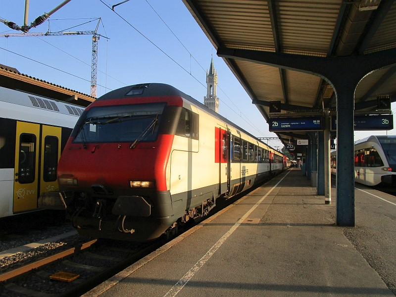 InterRegio nach Zürich im Bahnhof Konstanz