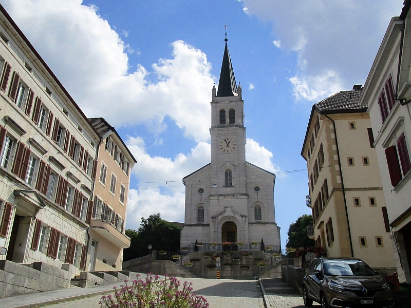 Kirche von Les Brenets aus dem Jahr 1859